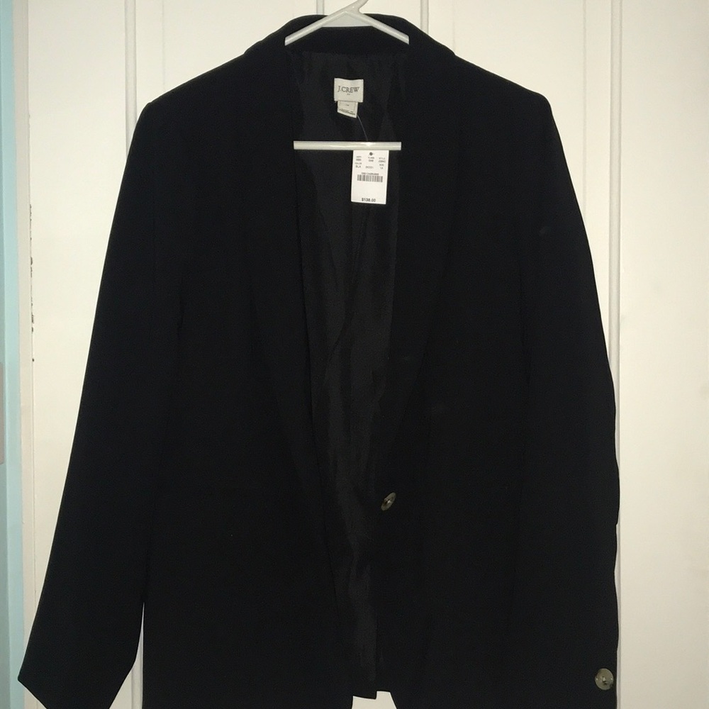 NWT JCrew Black Blazer